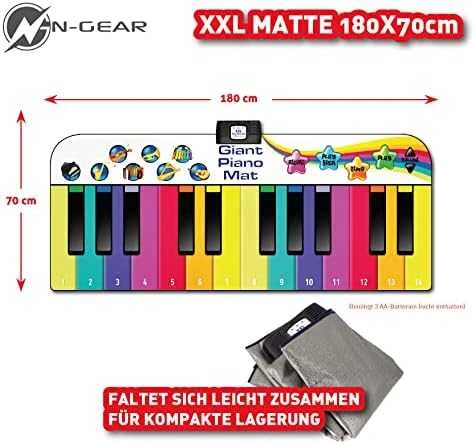 TOY FLOOR DANCE MAT PIANO XXL/PIANOMATPLAYL N-GEAR