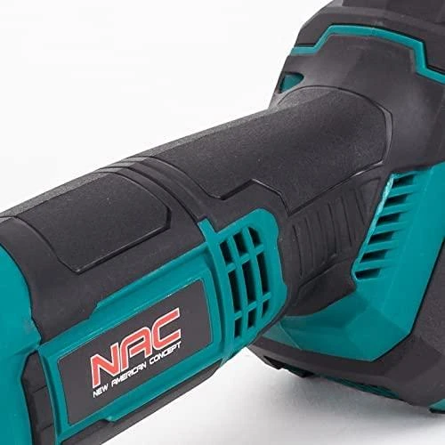 NAC KAMPINIS ŠLIFUOKLIS 20V 125mm BE AKUMULIATORIAUS IR ĮKROVIKLIO