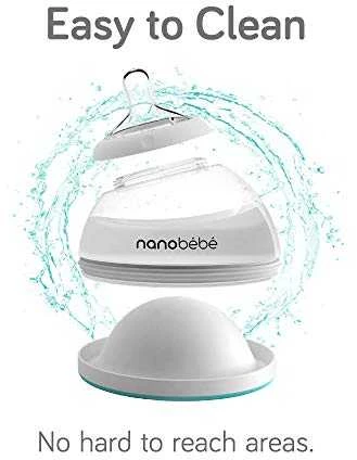 Nanobebe 150 ml 3 vnt-turkusowa NABE-1010312