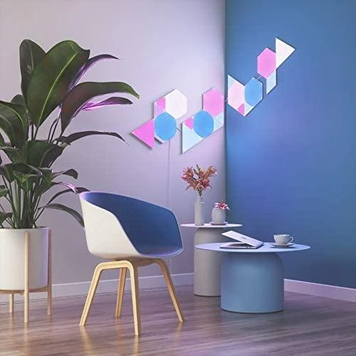 Nanoleaf Shapes Triangles Mini Expansion Pack (10 plokščių) 1 x 0,54 W 16M+ spalvos 2,4GHz WiFi b/g/n;