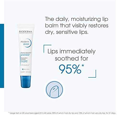 Bioderma Atoderm atkuriamasis lūpų balzamas 15ml