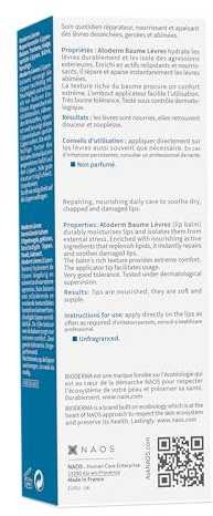 Bioderma Atoderm atkuriamasis lūpų balzamas 15ml