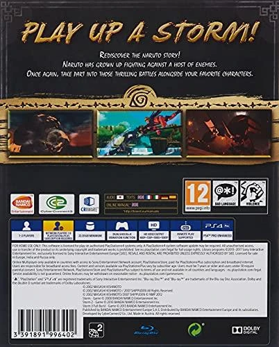 Kompiuterinis žaidimas  Bandai Namco Naruto Shippuden: Ultimate Ninja Storm Trilogy PS4