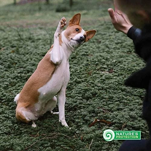 NATURE'S PROTECTION SUPERIOR CARE Baltas Dogs begrūdis su balta žuvimi Adult Small and Mini Breeds, suaugusių mažų ir labai mažų veislių šunų begrūdis sausas pašaras su balta žuvimi, 10 kg