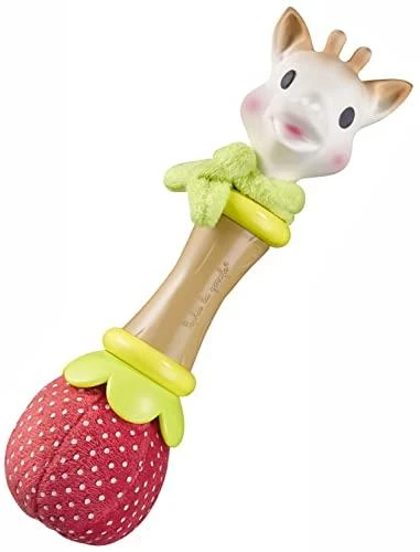 VULLI SOPHIE LA GIRAFE barškutis SO'PURE, NATUR'SOFT 3mėn.+, 220134