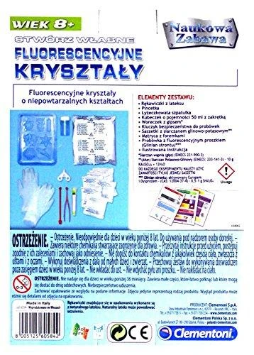 Clementoni fluorescenciniai kristalai (60584)