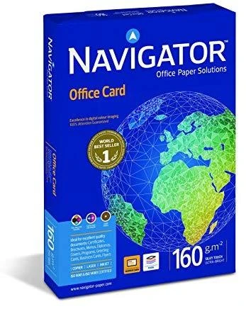Biuro popierius Navigator Office Card, A4, 160g (250)