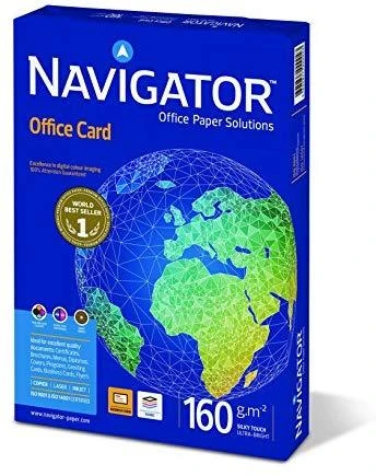 Biuro popierius Navigator Office Card, A4, 160g (250)