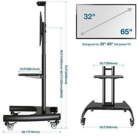 TV laikiklis ant ratų NB AVA1500-60-1P 32-75"