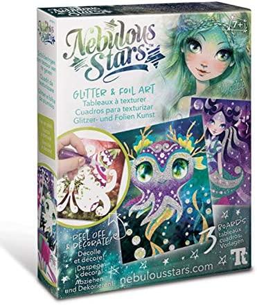 NEBULOUS STARS rinkinys Glitter & Foil Art, 11011