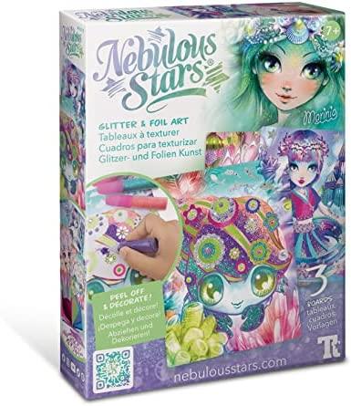 NEBULOUS STARS rinkinys Glitter & Foil Art, 11011