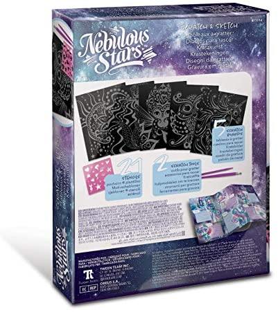 NEBULOUS STARS rinkinys Scratch and Sketch, 11014