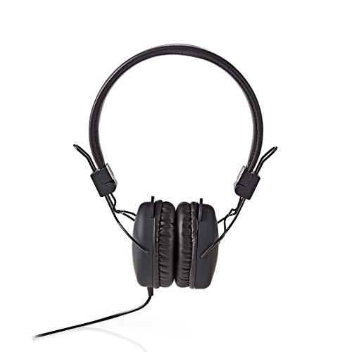 Sulankstomos ausinės Nedis HPWD1100BK, 1,2m, Juodos