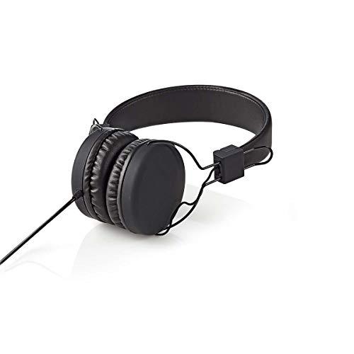 Sulankstomos ausinės Nedis HPWD1100BK, 1,2m, Juodos