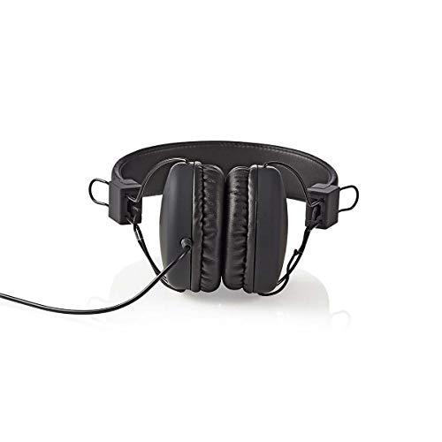 Sulankstomos ausinės Nedis HPWD1100BK, 1,2m, Juodos