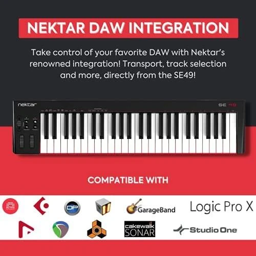 Midi klaviatūra Nektar SE49