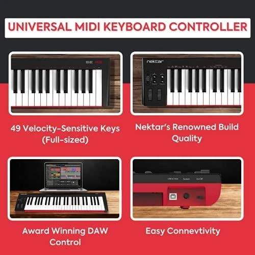 Midi klaviatūra Nektar SE49