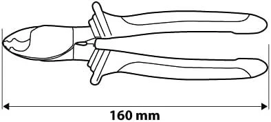 Obcinak KABELIŲ ŽIRKLĖS 160mm NEO 01-513