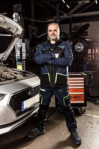 Spodnie Kelnės Motosintezinės darbo kelnės, 100 % plyšimui atspari medvilnė, XL dydis