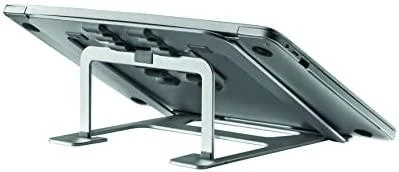 Neomounts NEWSTAR NOTEBOOK DESK STAND Sidabrinis (ERGONOMIC)