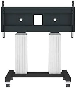 Laikiklis „Neomounts NEWSTAR“ motorizuotas mobilus grindų stovas - VESA 300x200 iki 1200x600 70-120" Sidabrinis
