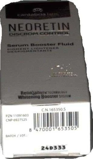 Depigmentuojantis serumas Neoretin Discrom Control Serum Booster Fluid" 30ml