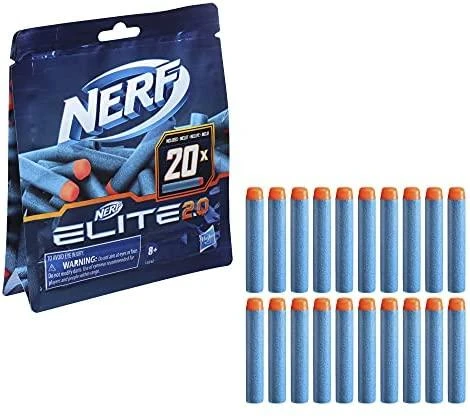 Hasbro NERF Elite 2.0 šoviniai, 20 vnt. aprašymas - Prekės nuotrauka