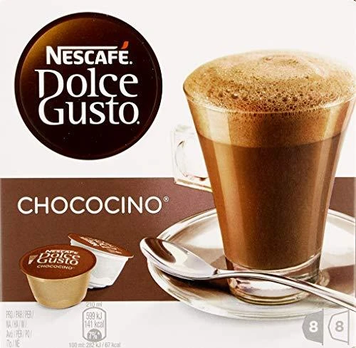 Šokolado kapsulės Nescafe Dolce Gusto Chococino 256g 16 kapsulių