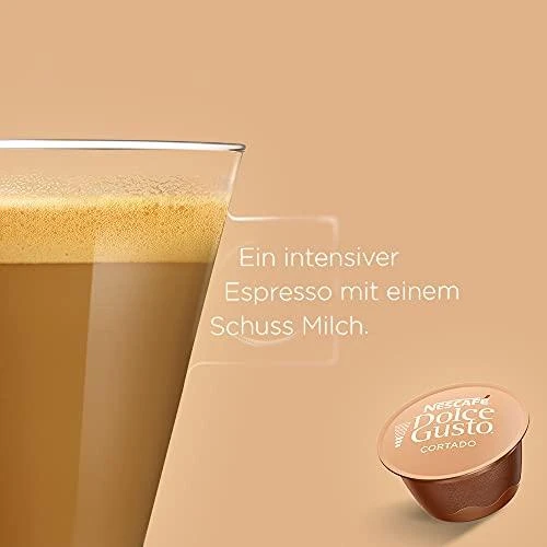 Kava Nescafe Dolce Gusto Cortado Espresso Macciato 100g 16 kapsulių