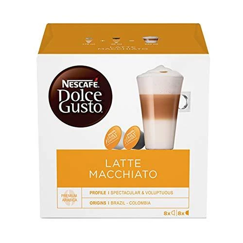 NESCAFÉ® Dolce Gusto® Latte Macchiato kava 16 kapsulių dėžutėje 194.4g