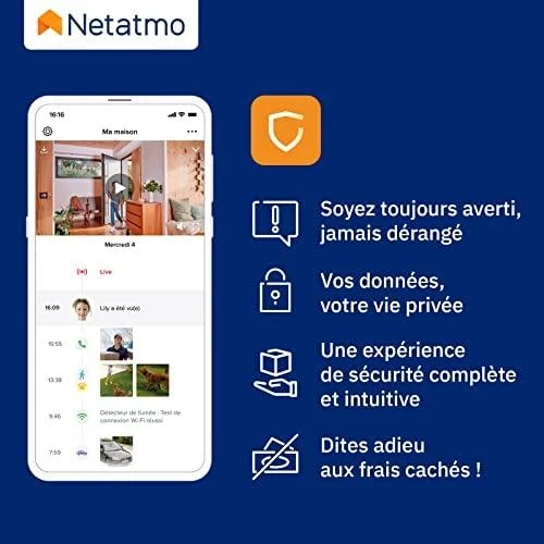 Netatmo Welcome išmanioji vidaus apsaugos kamera