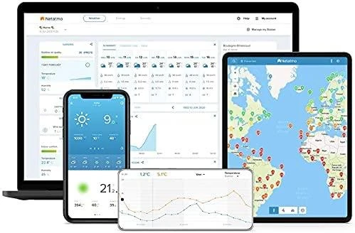 Netatmo NWS01-EC Išmanioji orų stotelė