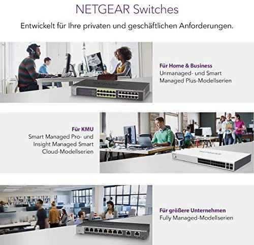 Šakotuvas Netatmo Netgear Switch GS105E žiniatinklio valdymas, stalinis kompiuteris, 1 Gbps (RJ-45) jungtys kiekis 5, maitinimo tipas išorinis