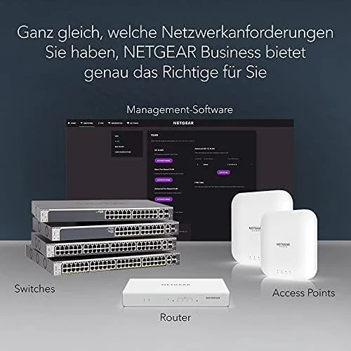 Šakotuvas Netgear GS108LP Ne-valdomas Gigabit Ethernet (10/100/1000) Juoda, Pilka 1U Maitinimas per Eternetą (PoE)