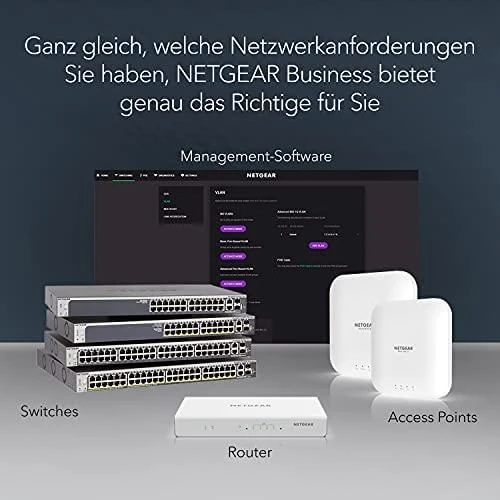 NETGEAR jungiklis nevaldomas 8 prievadų Gigabit POE / POE +
