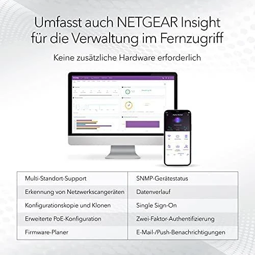 NETGEAR 8 prievadų Gigabit Ethernet Smart Managed Pro jungiklis