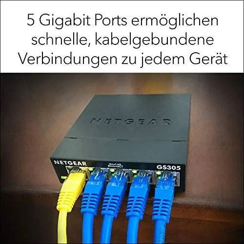 Šakotuvas Netatmo Netgear jungiklis GS305-300PES nevaldomas, stalinis kompiuteris, 1 Gbps (RJ-45) prievadų kiekis 5, maitinimo tipas vienas