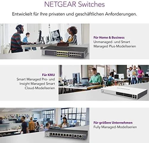 Šakotuvas Netatmo Netgear Switch GS605 Nevaldomas, Stalinis kompiuteris, 1 Gbps (RJ-45) jungtys kiekis 5, Maitinimo tipas Vienvietis