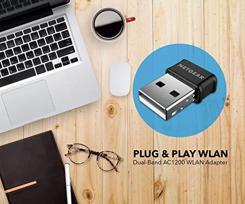 Netgear A6150-100PES WiFi USB adapteris AC1200 dviejų juostų