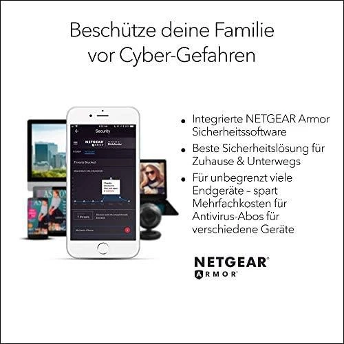 Netgear Orbi WiFi 6 belaidis maršrutizatorius Trijų juostų (2,4 GHz / 5 GHz / 5 GHz) Gigabitinis eternetas Nerūdijančiojo plieno, Balta