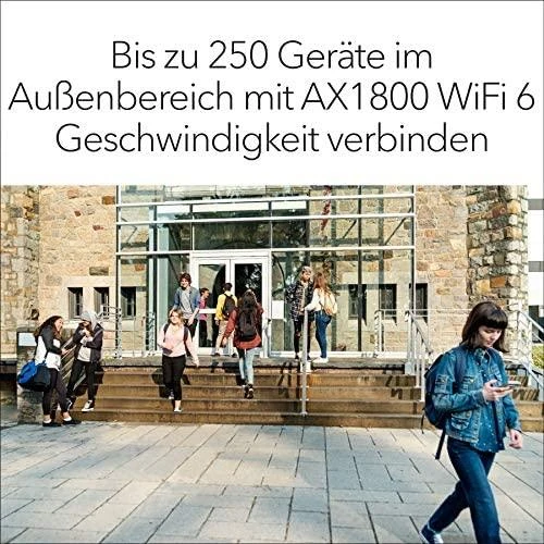 Maršrutizatorius Lauko prieigos taškas - Netgear Wax610y 1800 Mbit/s baltas