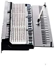 NETRACK 104-10 patch panel 19inch 24-jungtys kat. 5e UTP 0 5U su lentyna