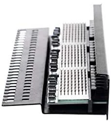 NETRACK 104-08 patch panel 19inch 24-jungtys kat. 6 UTP su lentyna