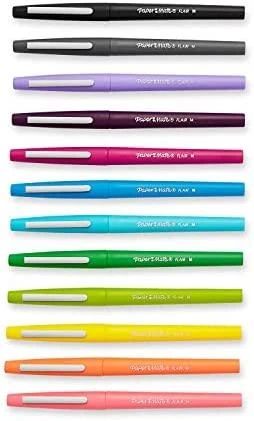 Paper Mate Flair flomasterių rinkinys, 12 skirtingų spalvų