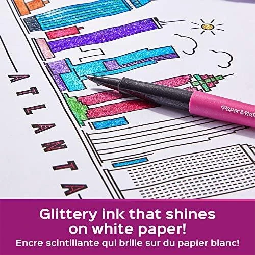 Flomasteriai Papermate Flair | galiukas medium (0,7 mm) | metallic | 12 vnt. - 2137362