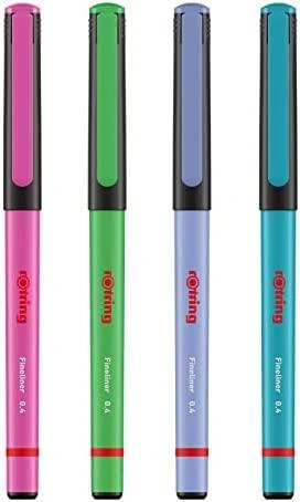 Rašiklių piešimui rinkinys Rotring Tikky Liner 0,4 mm - 2166331