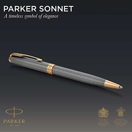Tušinukas Parker Sonnet Premium Chiselled Sidabrinis GT - 1931492