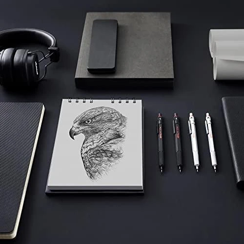 Automatinis pieštukas Rotring 600 0.7 Sidabrinis - 1904444