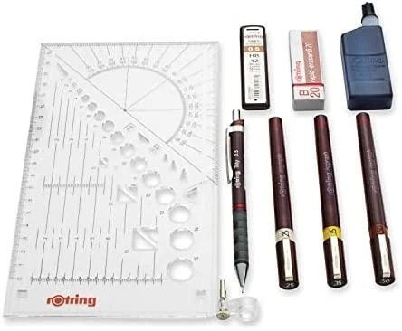 Izografas koledžo Rotring 0,25, 0,35, 0,5 - S0699380