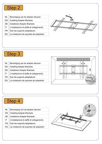 Laikiklis Neomounts „Newstar LED-W700“ 152,4 cm (60") sidabrinis